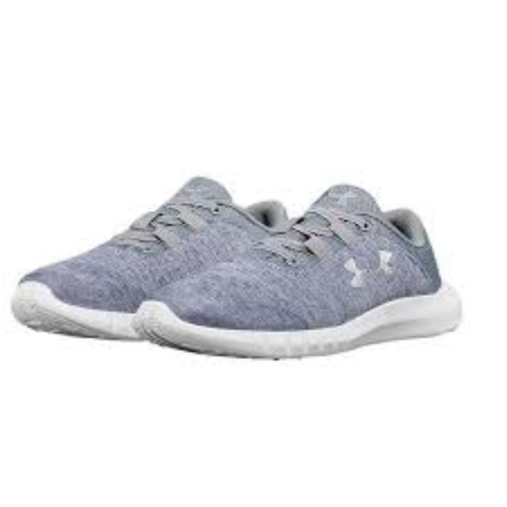 UNDER ARMOUR - Girls Moto Slip on grey runners